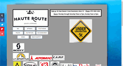 Desktop Screenshot of hauterouteskiandrun.com